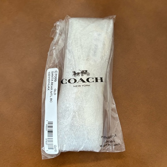 Coach Santa Bear Bag Charm - Picture 5 of 9